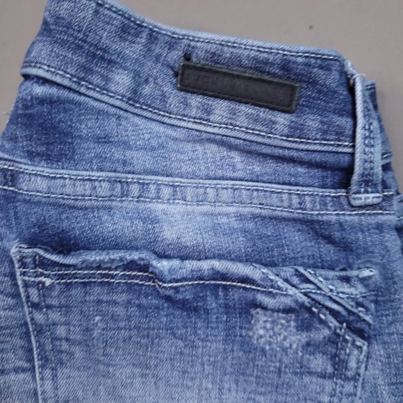 Buckle Black No.53 Straight Leg Starched Medium Wash Jeans Preppy 26x31 - Picture 5 of 8